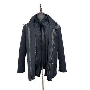 Harry Rosen 2-in-1 Coat | Versatile Layering | Elegant & Functional